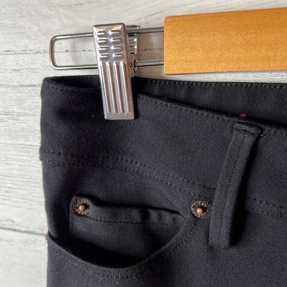 Lilly Pulitzer Pants Womens Size 0 Black Worth Skinny Stretch Jeggings Modern - Picture 8 of 16